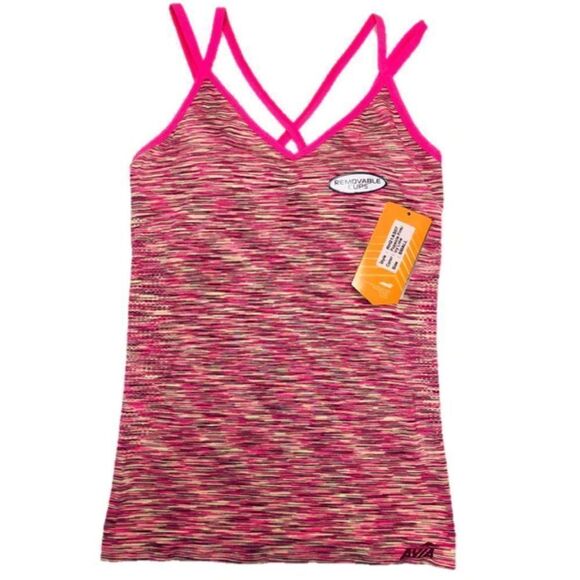 Avia Women's Padded Seamless Activewear Tank NWT - Picture 1 of 11